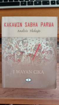 Image of Kakawin Sabha Parwa